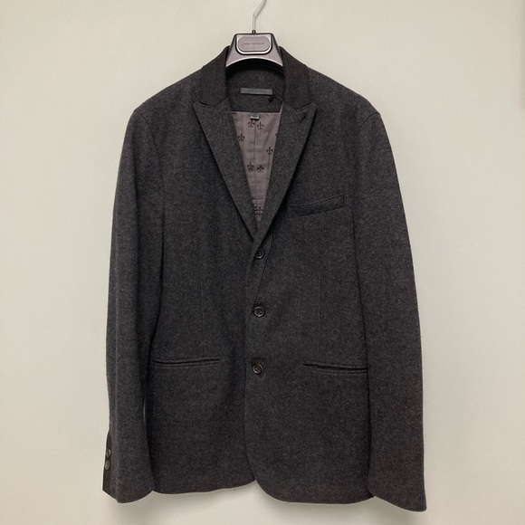 John Varvatos SLIM FIT DOUBLE FACED SOFT JACKET. Size EU 48 USA 38 - Picture 7 of 13